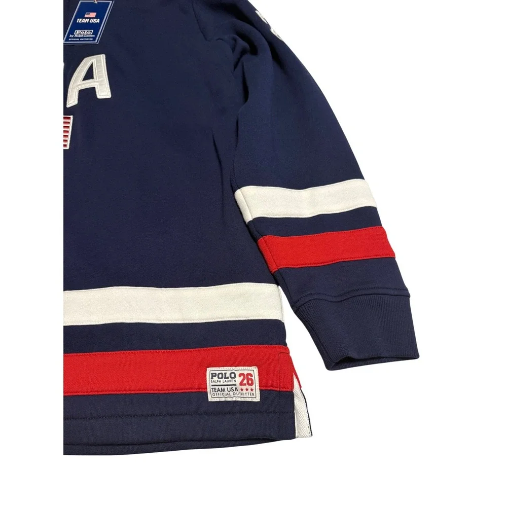 NWT Polo Ralph Lauren Team USA 2026 Olympic Rugby Shirt Mens Large